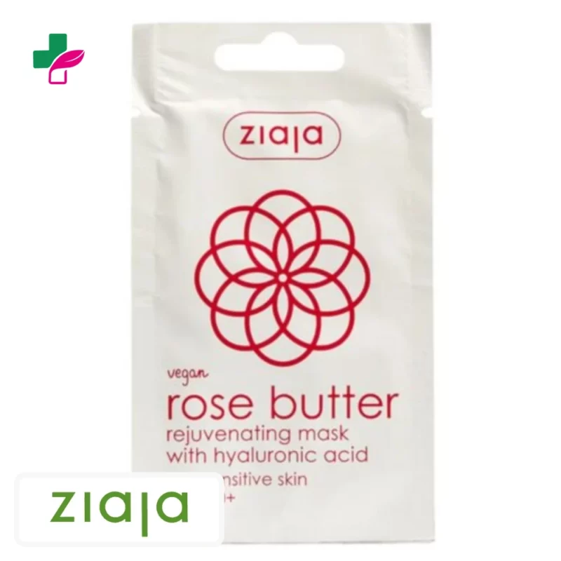 Ziaja Rose Butter Masque Rajeunissant à l’Acide Hyaluronique – 7ml