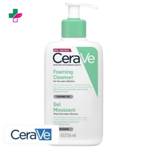 CeraVe Gel Moussant Nettoyant Peau Normale à Grasse – 236ml