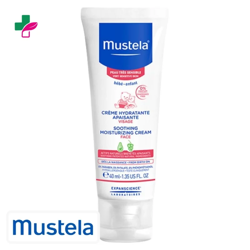 Mustela Bébé-Enfant Crème Hydratante Apaisante – 40ml