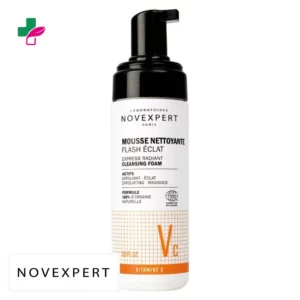 Novexpert (Vc) Vitamine C Mousse Nettoyante Flash Éclat – 150ml
