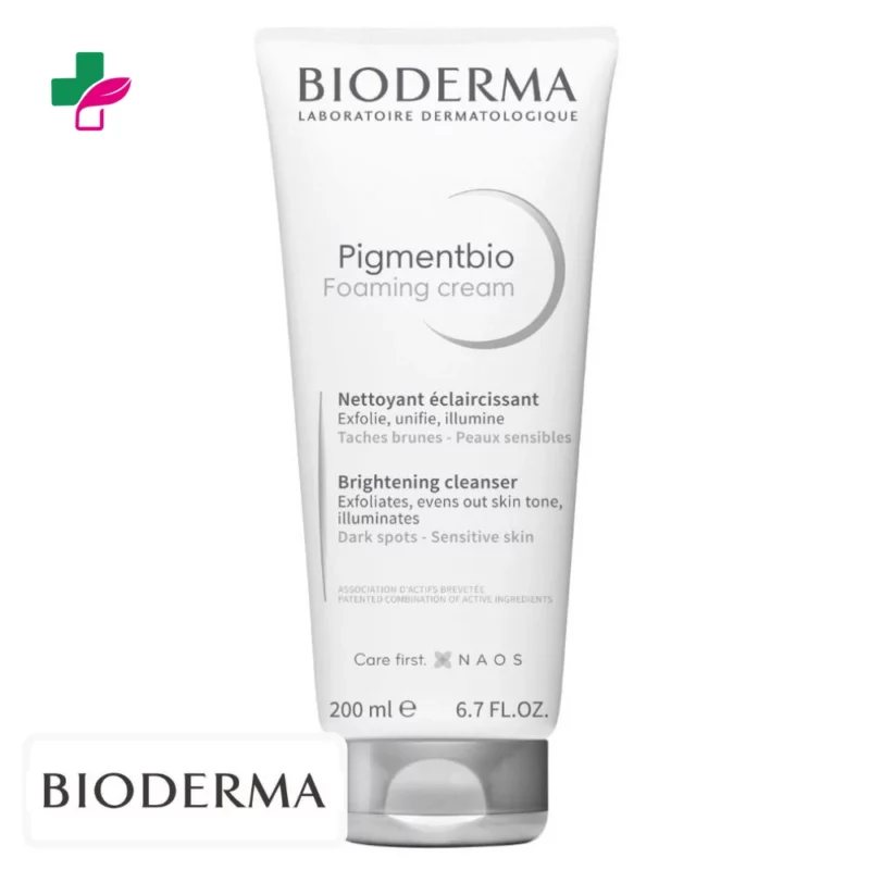 Bioderma Pigmentbio Foaming Cream Nettoyant Éclaircissant – 200ml