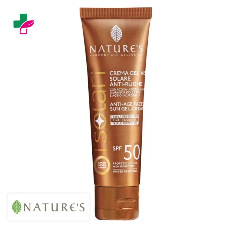 Nature’s iSolari Gel-Crème Solaire Anti-Âge Spf50 – 50ml