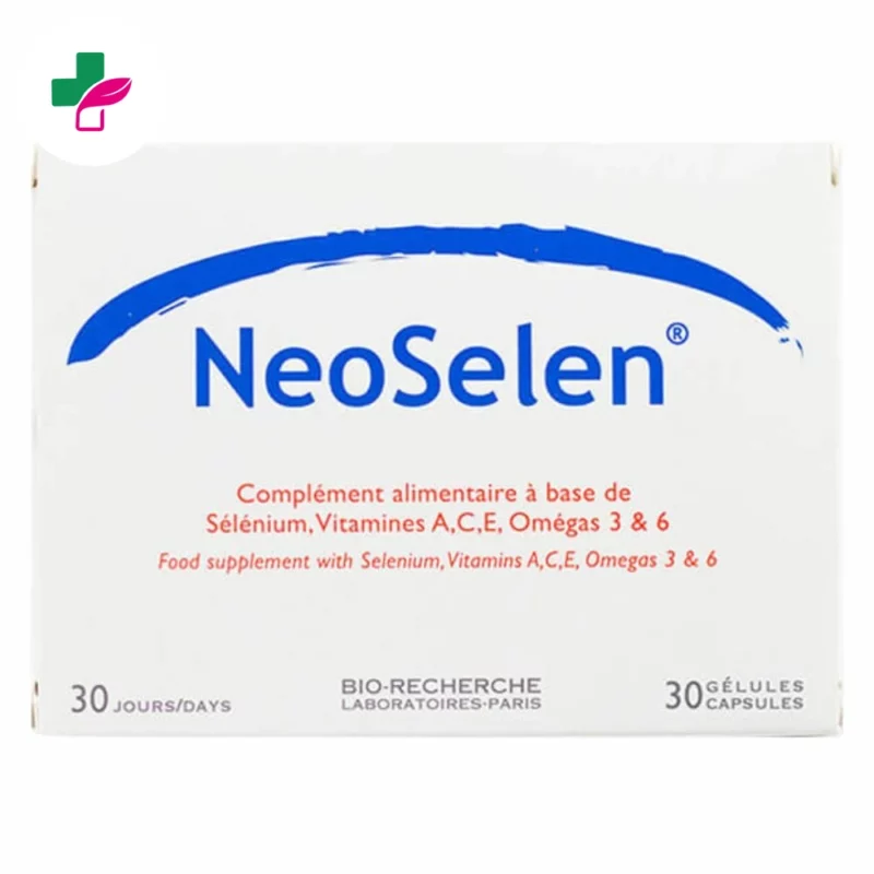 NeoSelen Sélénium, Vitamine A,C,E, Omégas 3et6 – 30 gélules