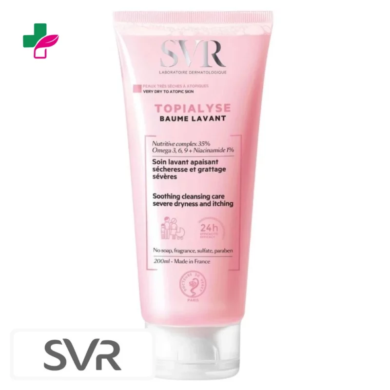 SVR Topialyse Baume Lavant Soin Apaisant Sécheresse et Grattage Sévères – 200ml