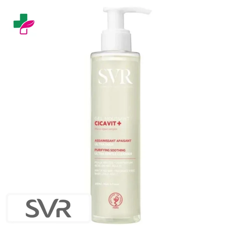 SVR Cicavit+ Gel Moussant Assainissant Apaisant Ultra-Doux – 200ml