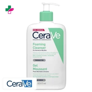 CeraVe Gel Moussant Nettoyant Peau Normale à Grasse – 473ml