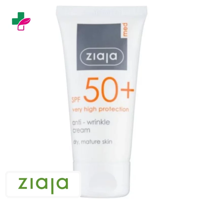 Ziaja Med Crème Anti-Rides Spf50+ – 50ml