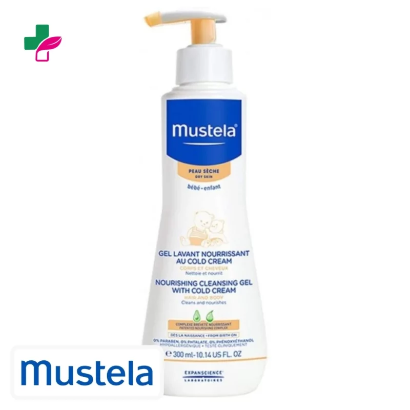 Mustela Bébé-Enfant Gel Lavant Nourrissant au Cold Cream – 300ml