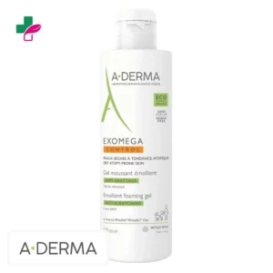 A-Derma Exomega Control Gel Moussant Émollient Anti-Grattage – 500ml