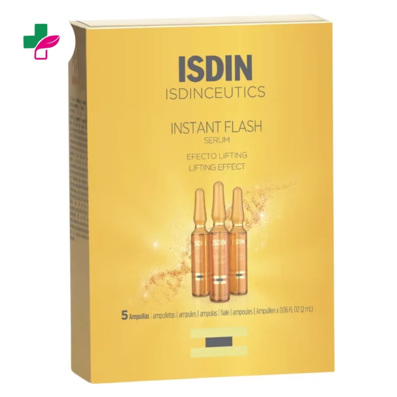 Isdin Isdinceutics Instant Flash Sérum Éclat Effet Lifting Instantané Ampoules – 5x2ml