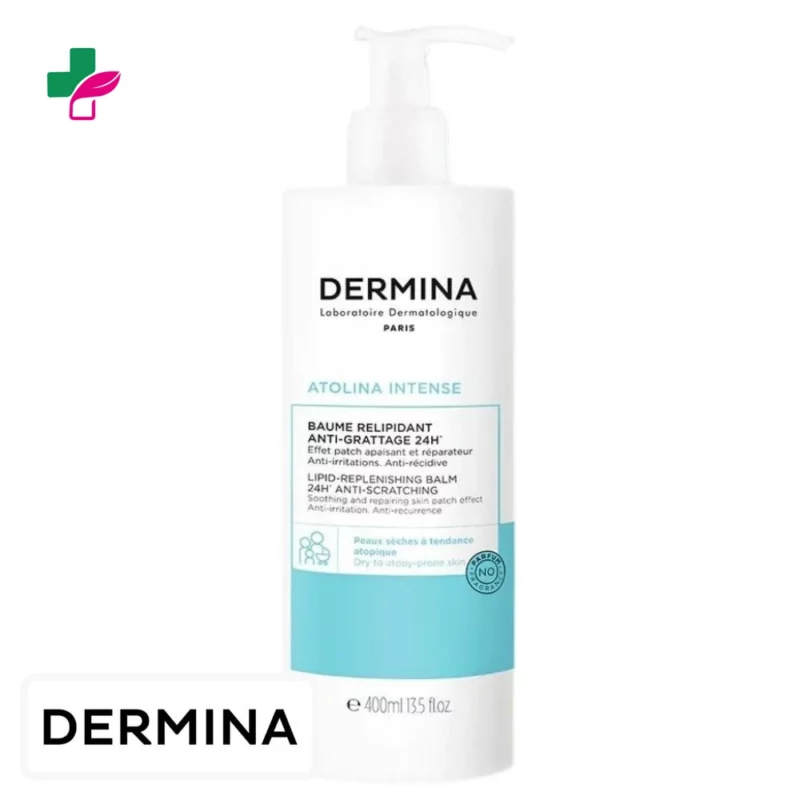 Dermina Atolina Intense Baume Relipidant Anti-Grattage 24h – 400ml