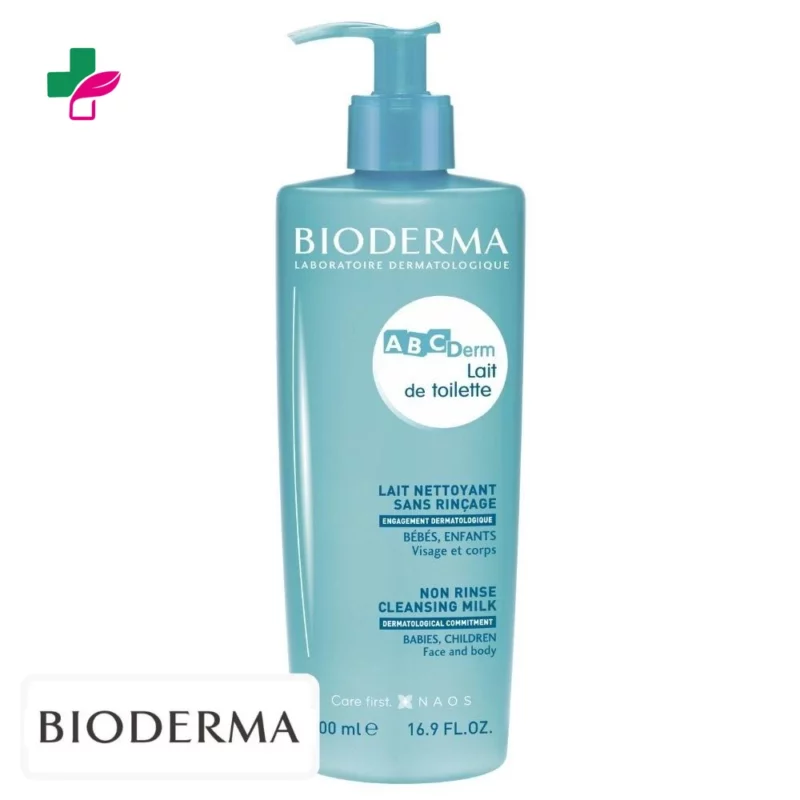 Bioderma ABCDerm Lait de Toilette sans Rinçage – 500ml