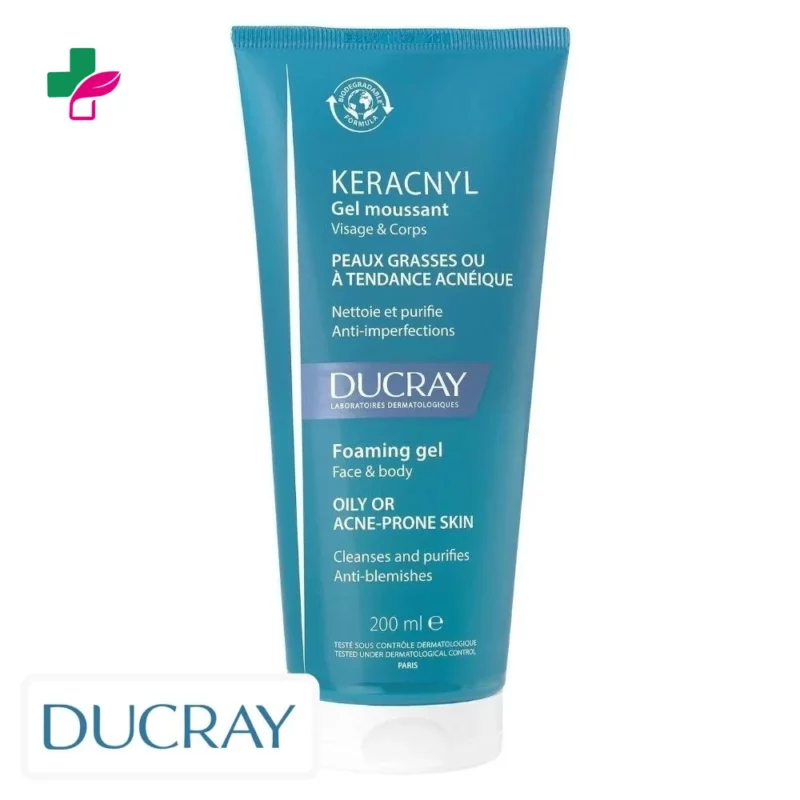 Ducray Keracnyl Gel Moussant – 200ml