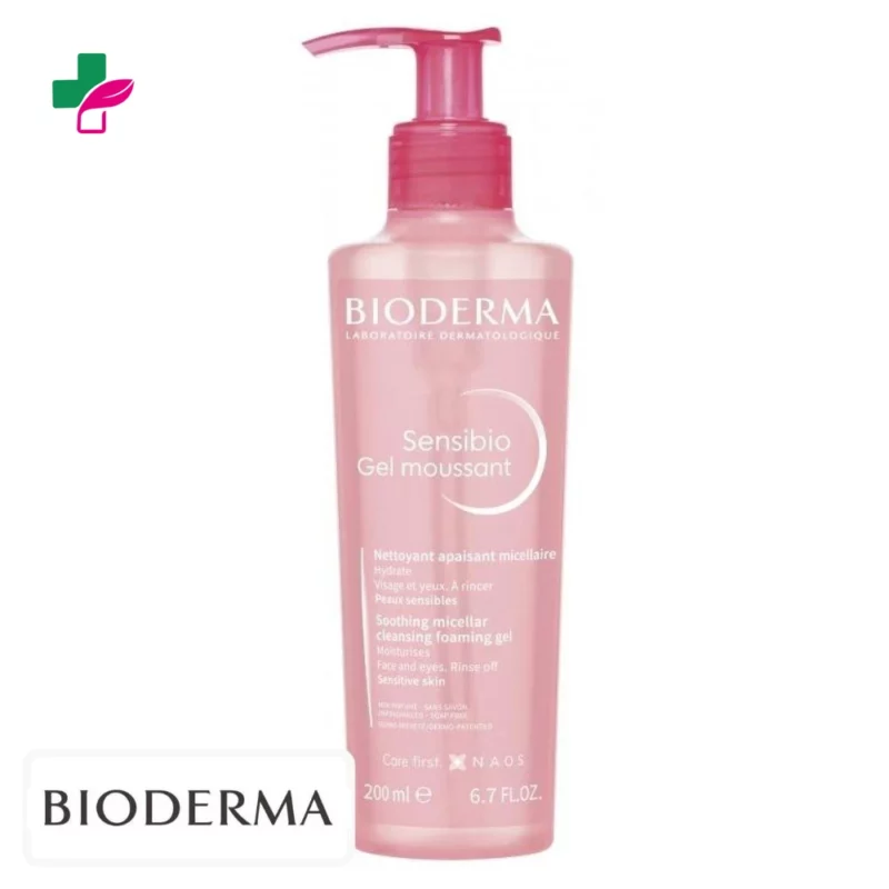 Bioderma Sensibio Gel Moussant Nettoyant Apaisant Micellaire – 200ml