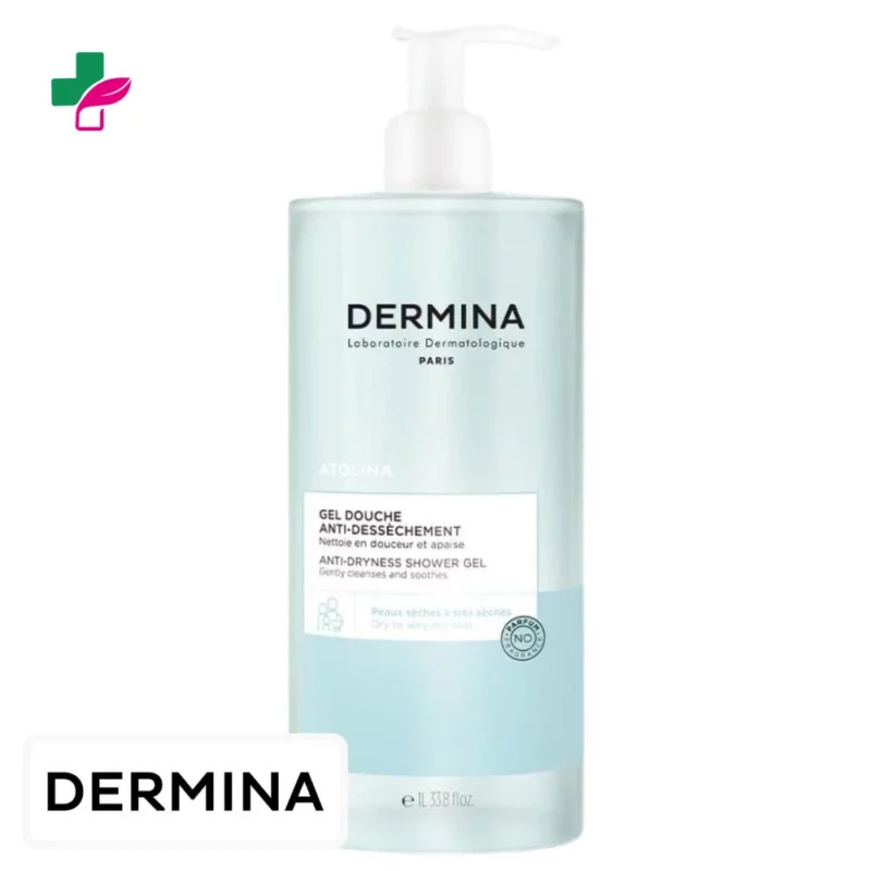 Dermina Atolina Gel-Douche Anti-Desséchement – 1L