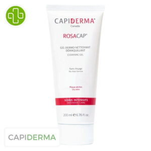 Capiderma RosaCap Gel Dermo-Nettoyant Démaquillant Soins Intensifs – 200ml