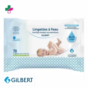 Gilbert Lingettes à l’Eau – 70u
