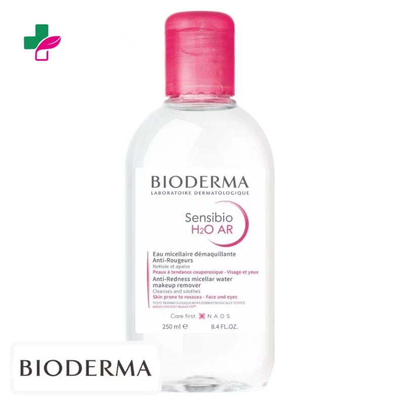 Bioderma Sensibio H2O AR Eau Micellaire Démaquillante Anti-Rougeurs – 250ml