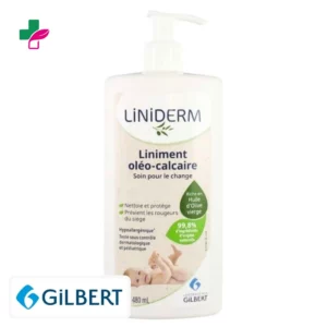 Gilbert Liniderm Liniment Oléo-Calcaire Soin Pour le Change Pompe – 480ml