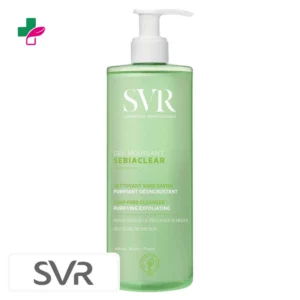 SVR Sebiaclear Gel Moussant Nettoyant Sans Savon Purifiant Désincrustant – 400ml