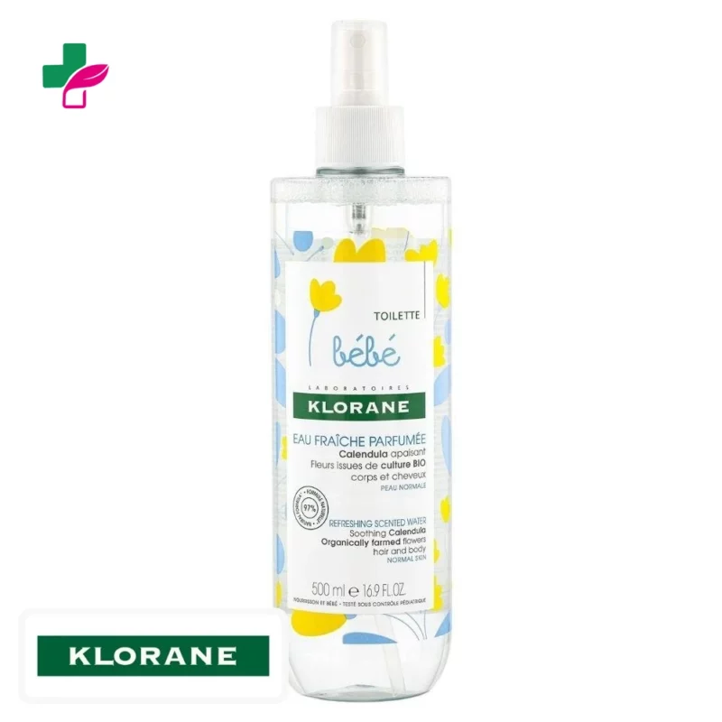 Klorane Bébé Eau Fraîche Parfumée – 500ml