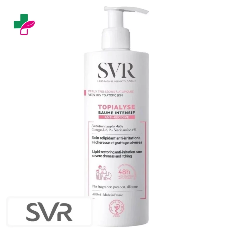 SVR Topialyse Baume Protect+ Réparateur Apaisant 48h – 400ml