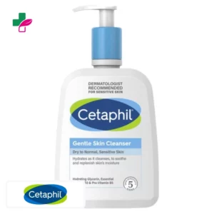 Cetaphil Lotion Nettoyante Douce Peau Sèche, Normale et Sensible – 500ml