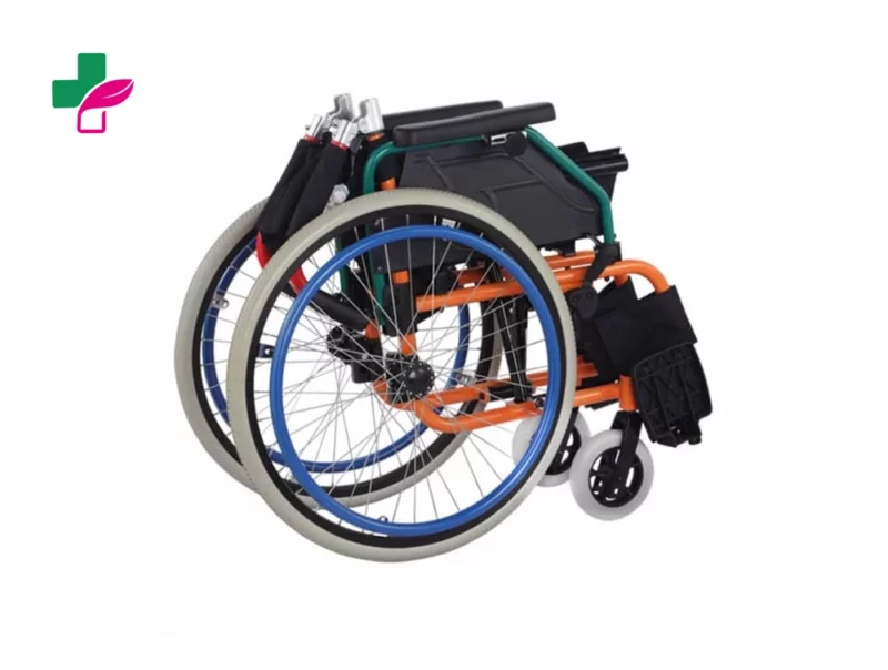 Fauteuil roulant aluminium couleurs – Image 5