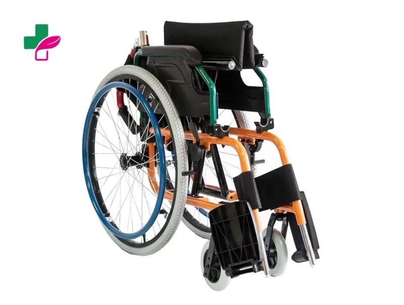 Fauteuil roulant aluminium couleurs – Image 4