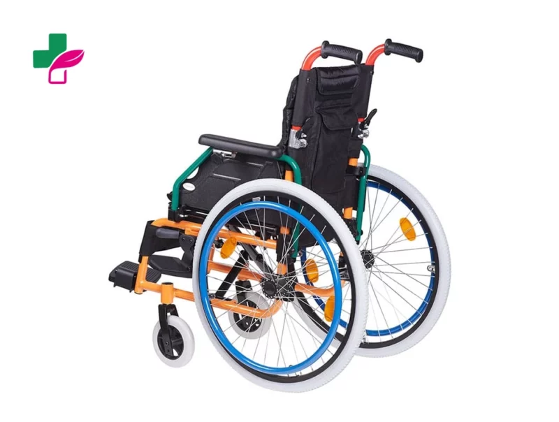 Fauteuil roulant aluminium couleurs – Image 3