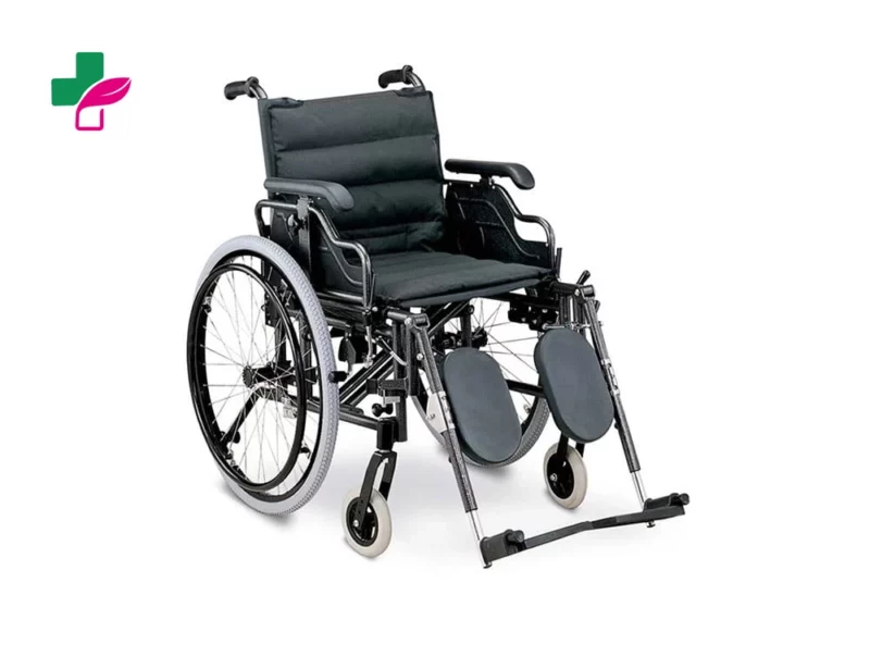 Fauteuil aluminium Confort avec repose jambes