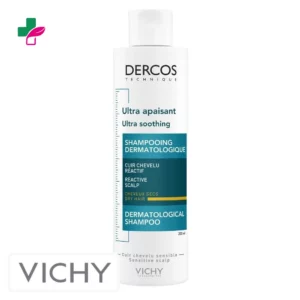 Vichy Dercos Shampoing Dermatologique Ultra Apaisant Cheveux Secs – 200ml