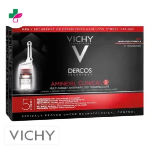 Vichy Dercos Aminexil Clinical 5 Hommes Traitement Anti-Chute Monodoses – 21u